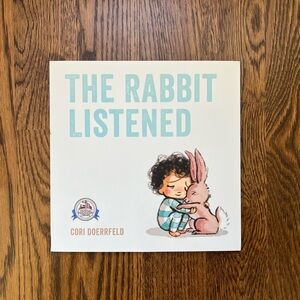 The Rabbit Listened by Cori Doerrfeld - White and Blue Cover